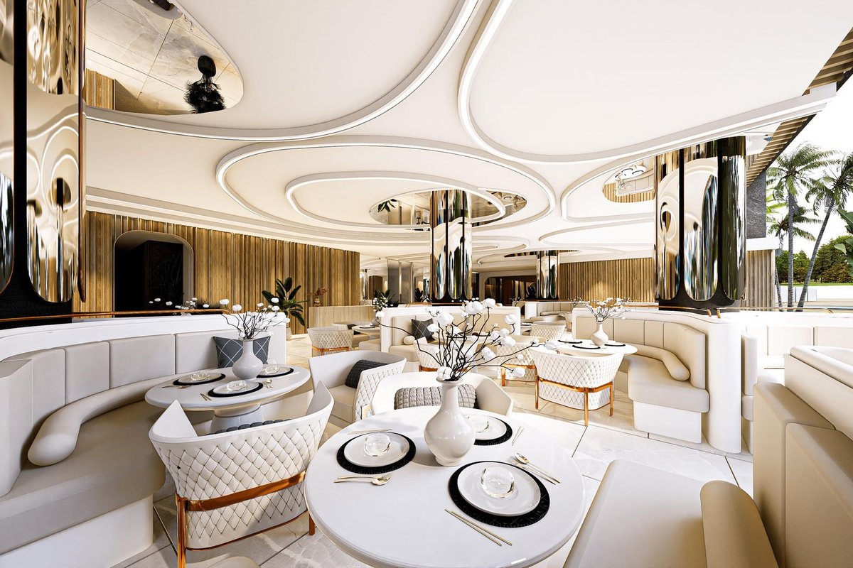 Vega Condominium — restaurant interior